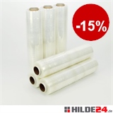 HILDE24 | Lebensmittelechte Handstretchfolie 20 my, 450 mm x 300 lfm